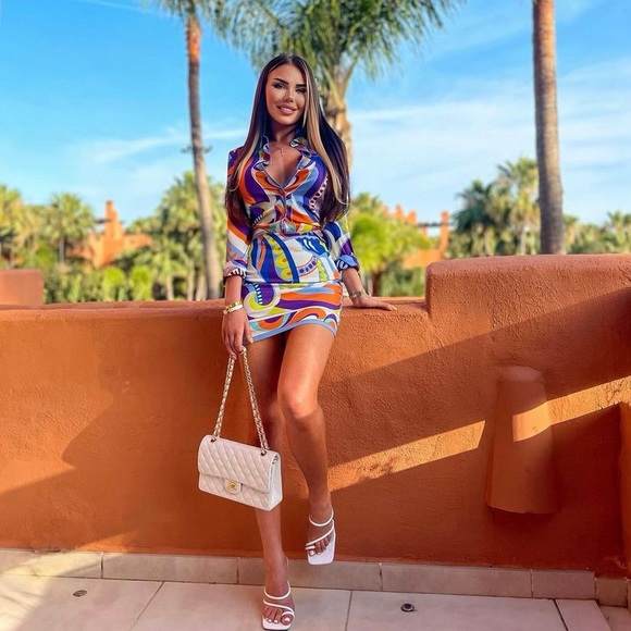 Zara paisley abstract printed mini skirt - Picture 16 of 16